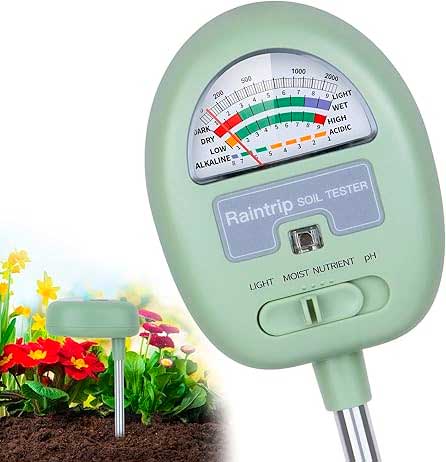 Raintrip 4-en-1 Soil Moisture Meter