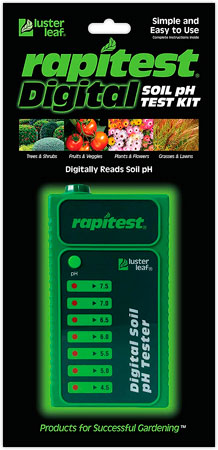 Rapitest Digital soil pH test kit Los mejores medidores de PH de suelo