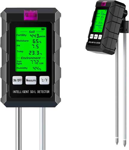 Soil pH Meter 6-en-1
